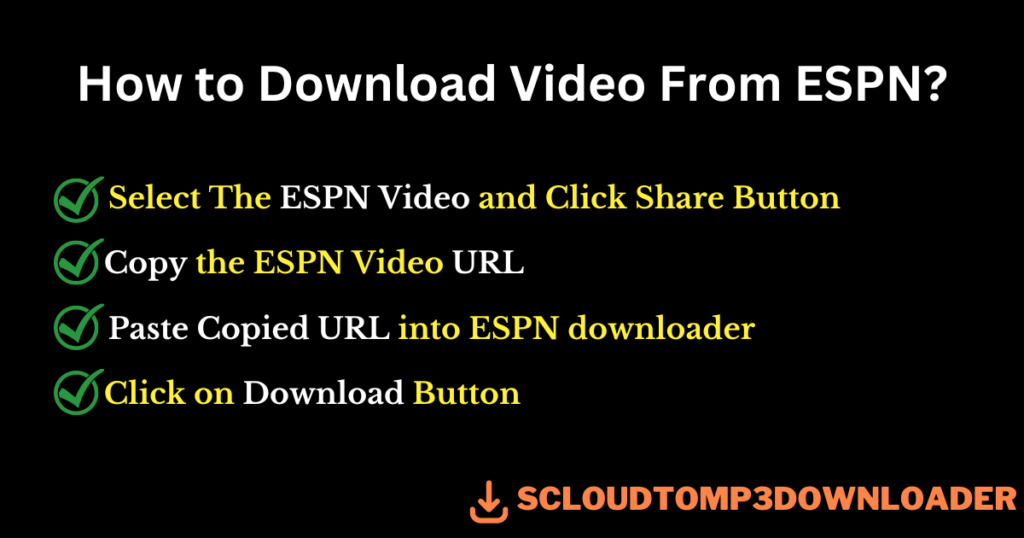 ESPN Video Downloader