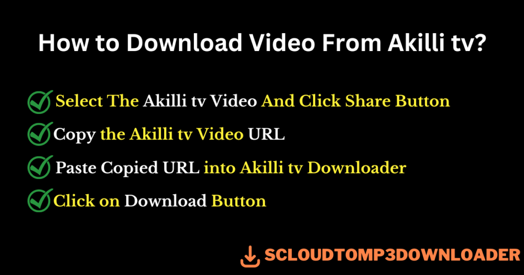 Akilli tv Video Downloader