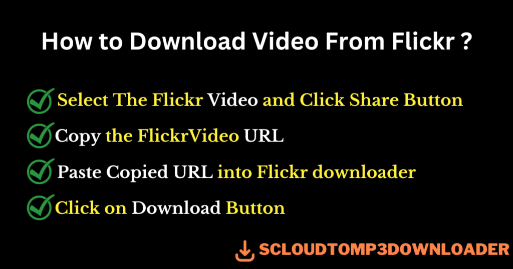 Flickr To Mp4